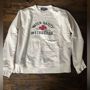 Polo white sweatshirt men’s XL